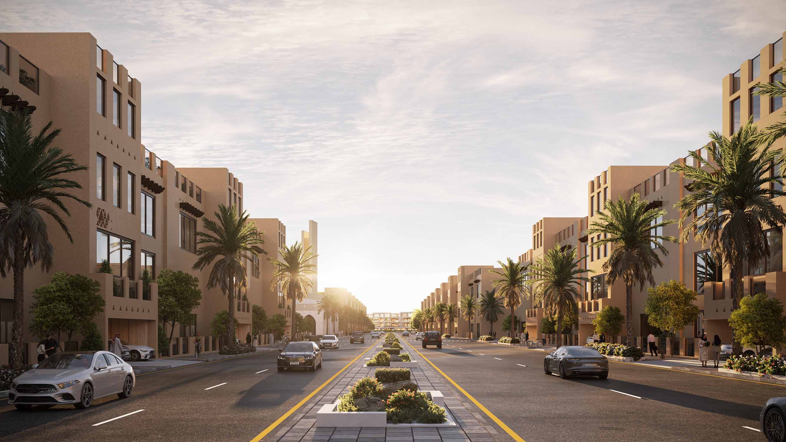 Durrat Al Janadriyah residential buildings